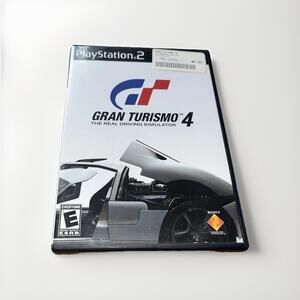 Gran Turismo 4 PS2 CIB Sony PlayStation 2 Black Label Complete with Manual